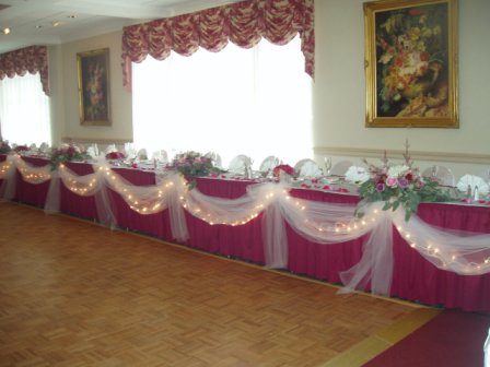wedding centerpieces ideas head table